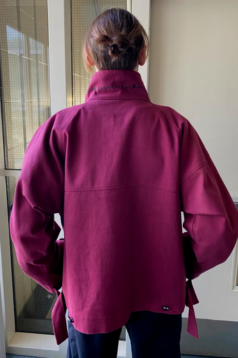 Peace Region Pull-over Shirt Jacket