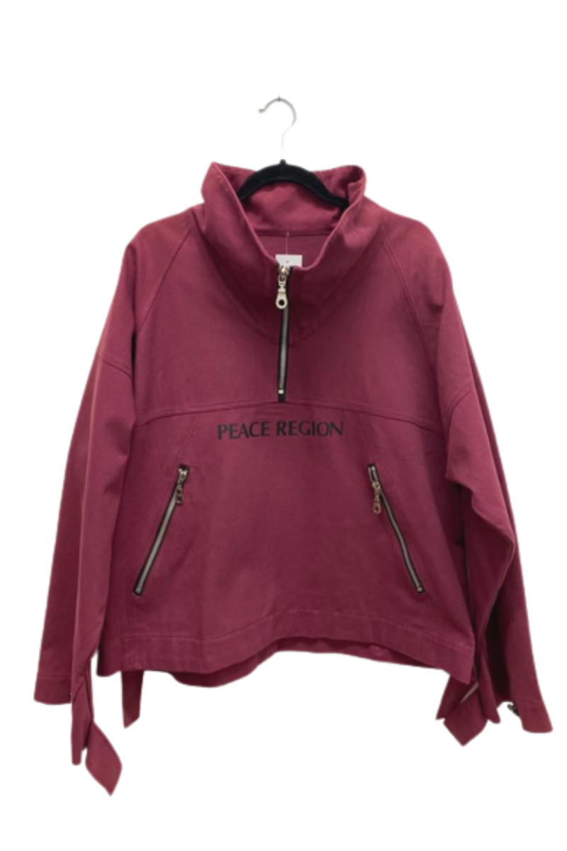 Peace Region Pull-over Shirt Jacket