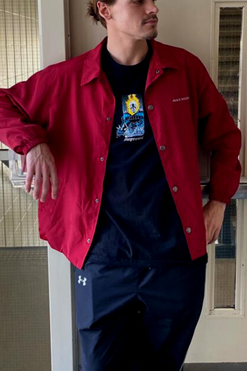 Peace Region Button-up Jacket