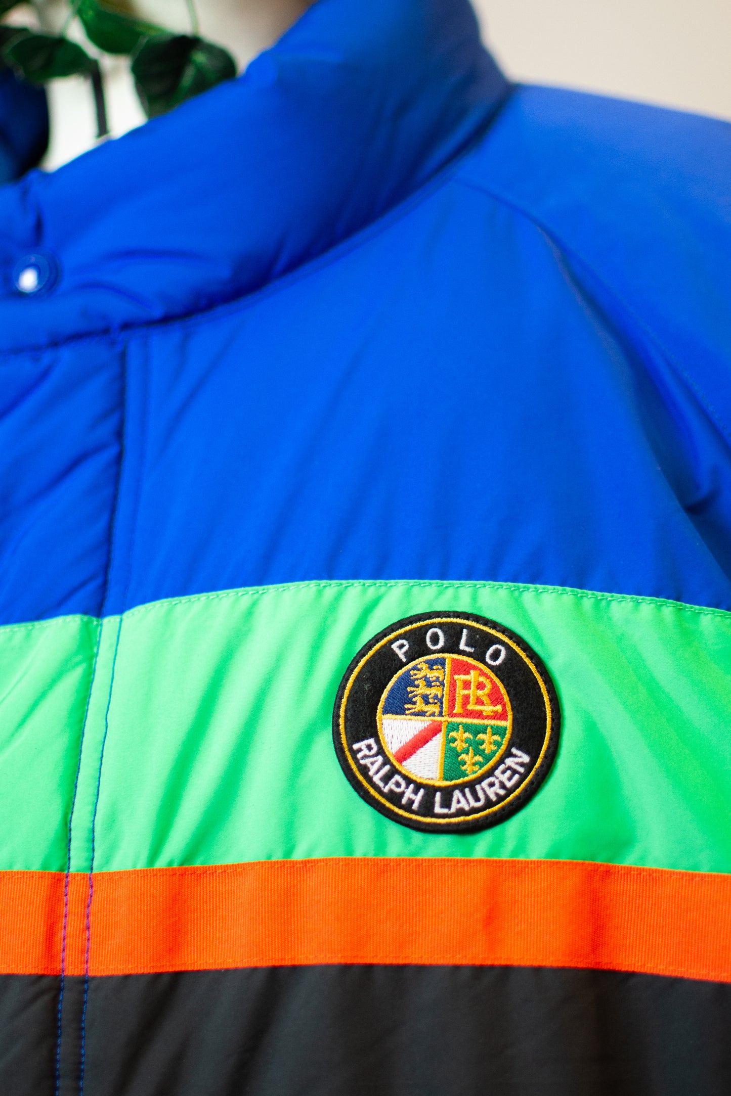 Vintage Polo Puffer Jacket