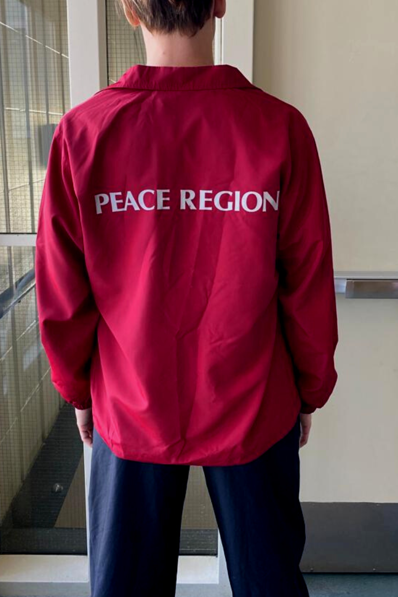 Peace Region Button-up Jacket