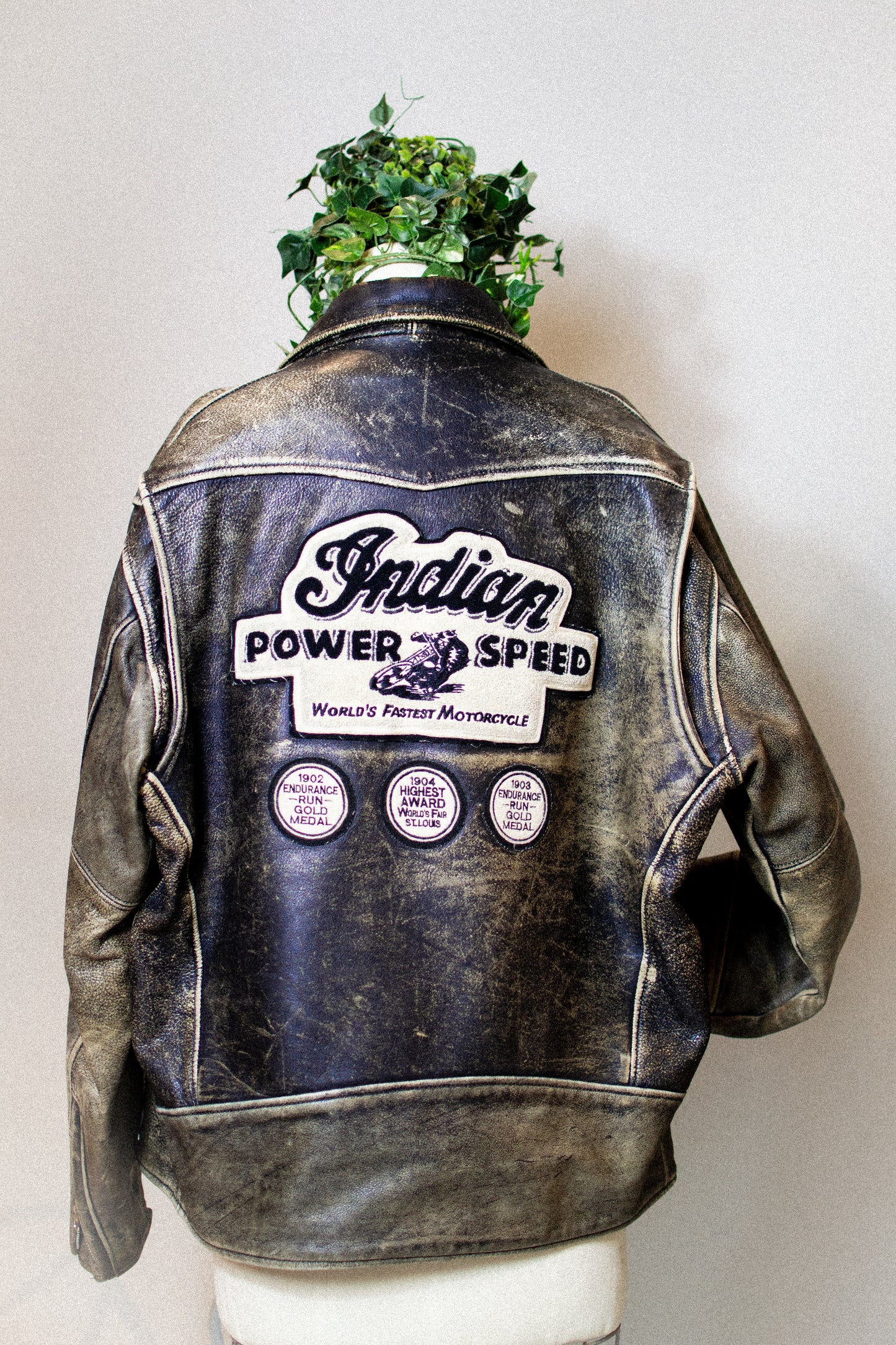 Indian Power Speed Leather Jacket